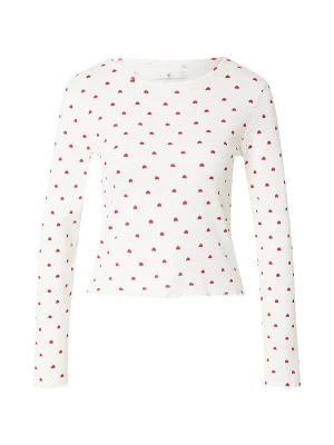 Foto van product Hailys Shirt 'Em44mi' rood / wit