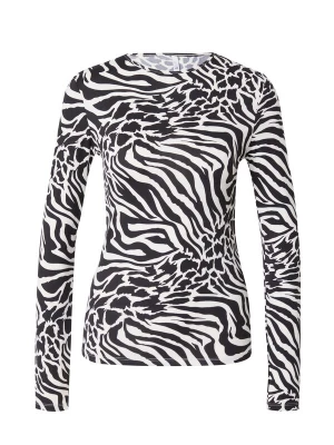 Foto van product Hailys Shirt 'Ka44lea' crème / zwart