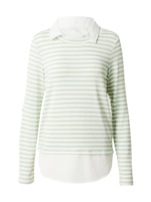 Foto van product Hailys Shirt 'Li44nda' lichtgroen / natuurwit