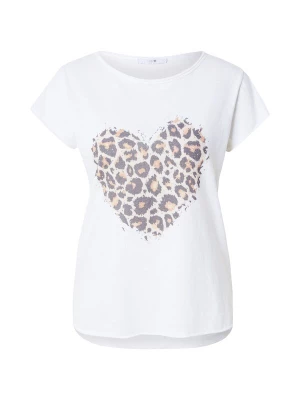Foto van product Hailys Shirt 'Sv44enja' beige / camel / antraciet / wit