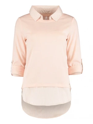 Foto van product Hailys Trui 'Linda' oudroze / wit