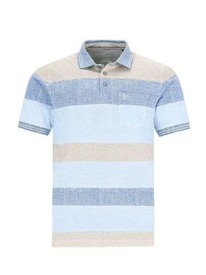 Foto van product HAJO Shirt 'Stay Fresh' beige / blauw / lichtblauw