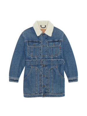 Foto van product Halflange jas Diesel blauw