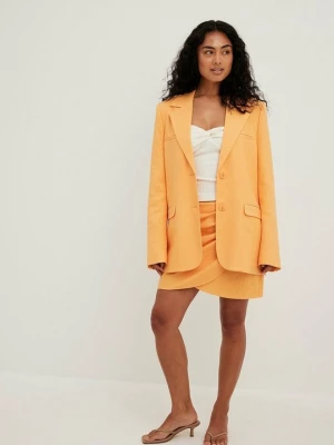 Foto van product Halflange jas NA-KD oranje
