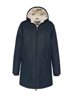Foto van product Halflange jas Schott blauw
