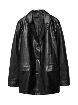 Foto van product Halflange jas Stradivarius zwart