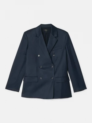 Foto van product Halflange jas Theory donkerblauw