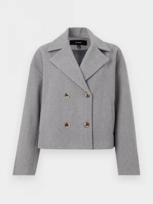 Foto van product Halflange jas Vero Moda grijs gemêleerd