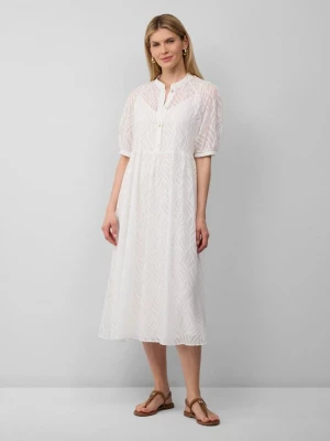 Foto van product Halftransparante maxi-jurk met voering s.Oliver crème