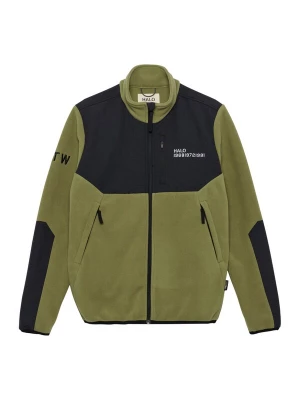Foto van product HALO Fleece jas olijfgroen / zwart