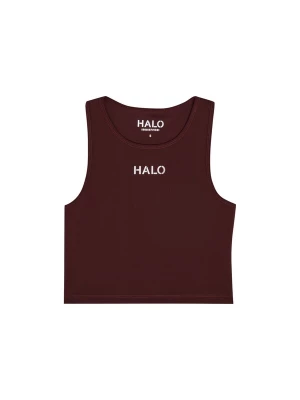 Foto van product HALO Sporttop roestbruin / wit
