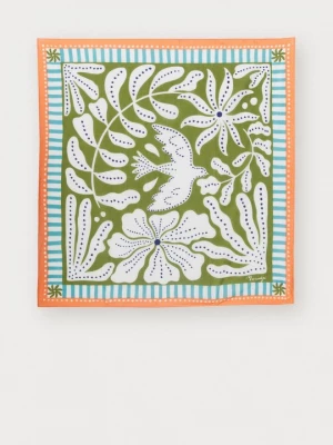 Foto van product Halsdoek Maradji olijfgroen