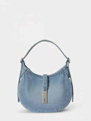 Foto van product Handtas Polo Ralph Lauren lichtblauw denim