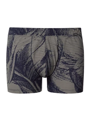 Foto van product Hanro Boxershorts 'Fancy Micro' donkerbeige / donkerblauw