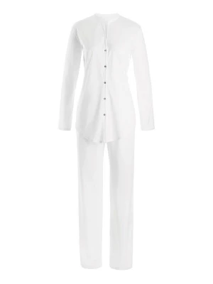 Foto van product Hanro Pyjama ' Cotton Deluxe ' wit