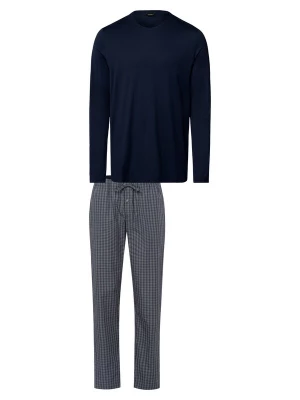Foto van product Hanro Pyjama lang 'Night & Day' donkerblauw