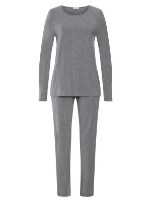 Foto van product Hanro Pyjama 'Natural Elegance' grijs
