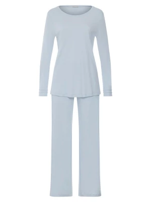 Foto van product Hanro Pyjama 'Pilar' lichtblauw