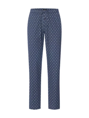 Foto van product Hanro Pyjamabroek ' Night & Day ' donkerblauw / wit