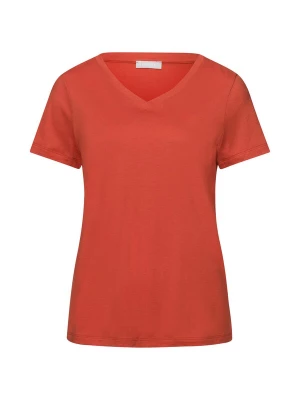 Foto van product Hanro Shirt 'Sleep & Lounge' donkeroranje