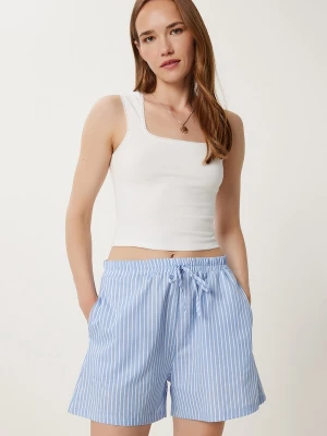 Foto van product Happiness İstanbul Broek hemelsblauw / wit Happiness Istanbul