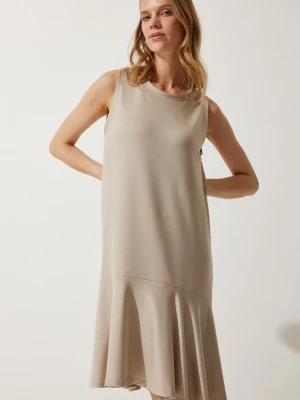 Foto van product Happiness İstanbul Jurk beige Happiness Istanbul