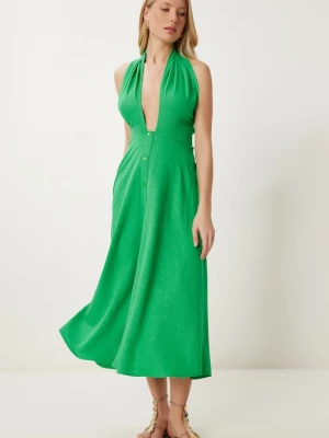 Foto van product Happiness İstanbul Jurk groen Happiness Istanbul