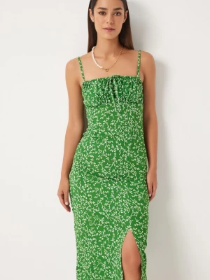 Foto van product Happiness İstanbul Jurk groen / wit Happiness Istanbul