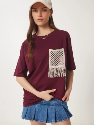 Foto van product Happiness İstanbul Shirt beige / bordeaux Happiness Istanbul