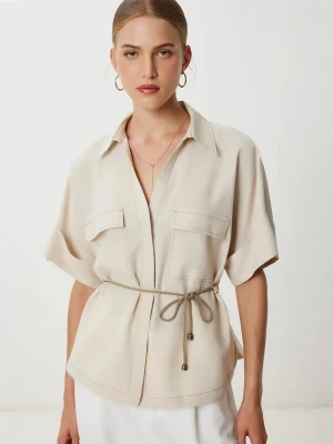 Foto van product Happiness İstanbul Shirt beige Happiness Istanbul