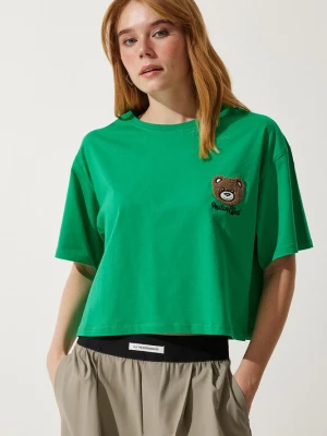 Foto van product Happiness İstanbul Shirt bruin / groen Happiness Istanbul