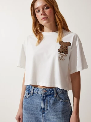 Foto van product Happiness İstanbul Shirt ecru / chocoladebruin / zwart Happiness Istanbul