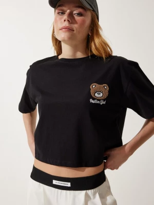 Foto van product Happiness İstanbul Shirt karamel / zwart / wit Happiness Istanbul