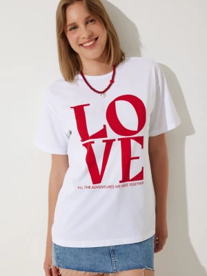 Foto van product Happiness İstanbul Shirt rood / wit Happiness Istanbul