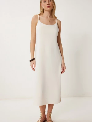 Foto van product Happiness İstanbul Zomerjurk crème Happiness Istanbul