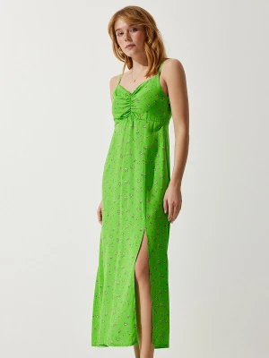 Foto van product Happiness İstanbul Zomerjurk groen / limoen / rosa / roodviolet Happiness Istanbul