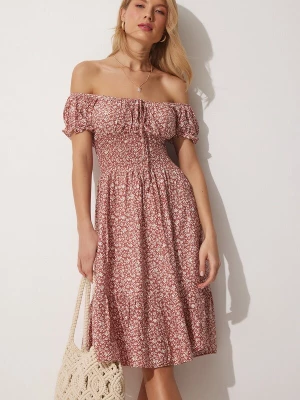 Foto van product Happiness İstanbul Zomerjurk pink Happiness Istanbul