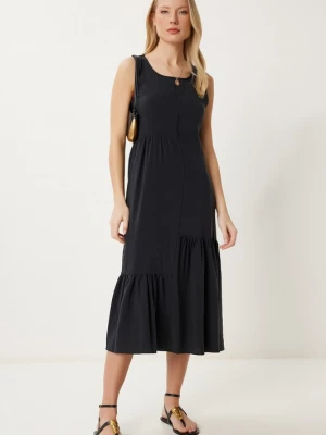Foto van product Happiness İstanbul Zomerjurk zwart Happiness Istanbul
