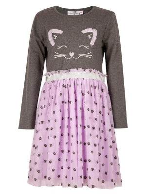 Foto van product happy girls Jurk antraciet / pink