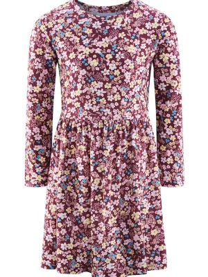 Foto van product happy girls Jurk aqua / geel / rosa / donkerrood