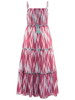 Foto van product happy girls Jurk aqua / oudroze