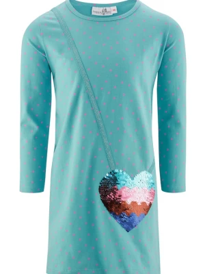 Foto van product happy girls Jurk aqua / royal blue / koningsblauw / pink / zwart