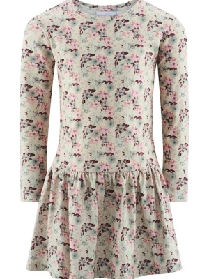 Foto van product happy girls Jurk beige / lichtblauw / rosa / bourgogne