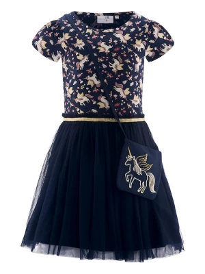 Foto van product happy girls Jurk beige / navy / pink