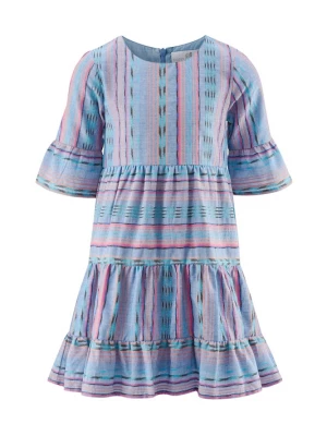Foto van product happy girls Jurk blauw / blauw denim / lichtlila / lichtroze
