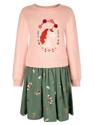 Foto van product happy girls Jurk blauw / jade groen / rosé / rood