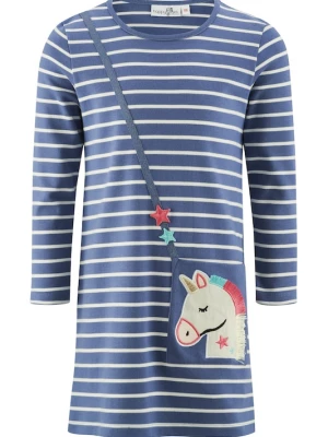 Foto van product happy girls Jurk blauw / turquoise / pink / wit