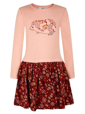 Foto van product happy girls Jurk bordeaux / lichtrood / zwart