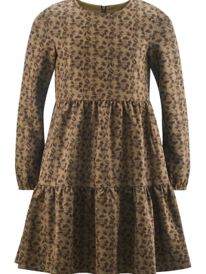 Foto van product happy girls Jurk bruin / olijfgroen