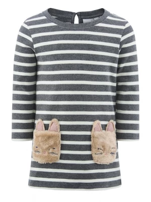 Foto van product happy girls Jurk cappuccino / antraciet / wit